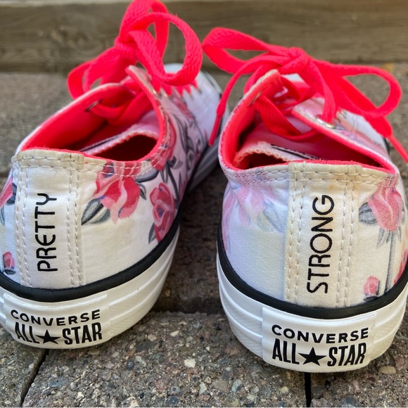 Converse Chuck Taylor All Star Pretty Strong girls low sneakers. Size 3. Used - Picture 8 of 11